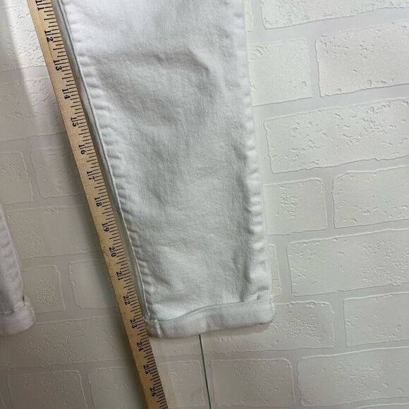 Levi Strauss Womens White Ankle Jeans Size 28W - Picture 6 of 12